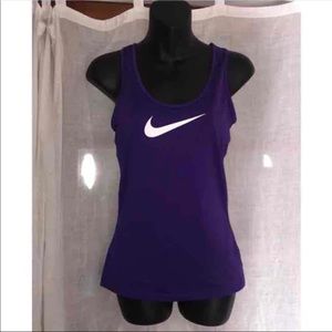 Purple Nike Dri-Fit Top
